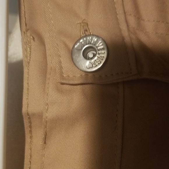 Pink Velvet 100% Cotton Khaki Utility Pants Ankle Legnth NWT RUNS SMALL - Picture 5 of 16